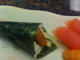 Woo, handrolls and sushi for dinner.jpg